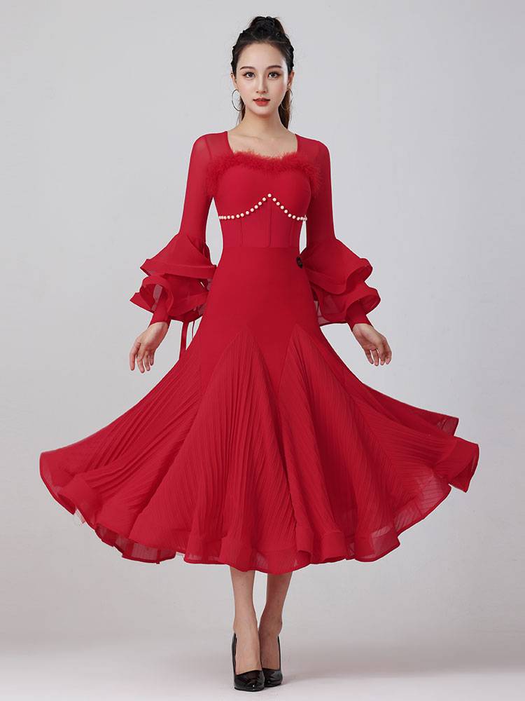 Danbao Modern Dance Dance Dance New Women's Fashion Ostrich Mao Guo Night Dance Dance Skirt Skin Skirt