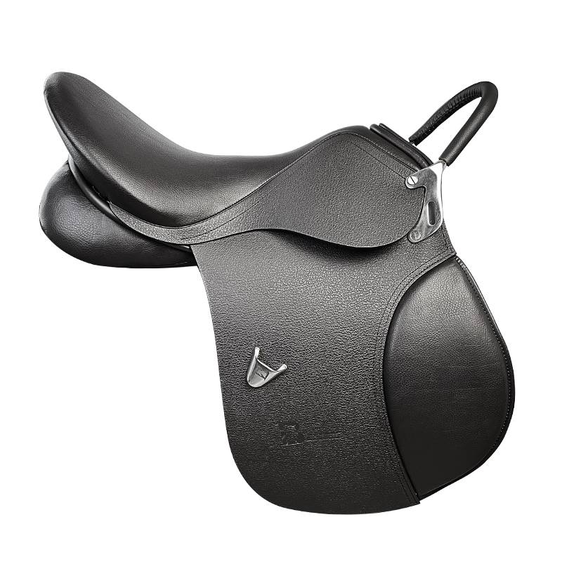 Eight -foot dragon comprehensive saddle no handrail cowhide comprehensive saddle full set of horseshill supplies full set of rammer