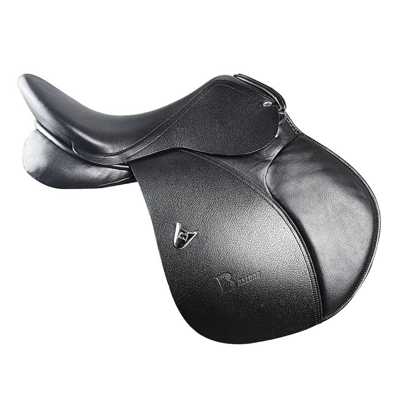 Black armed saddle