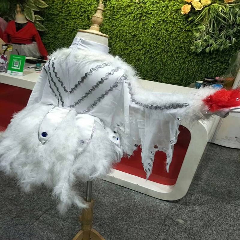 New children's chanting goose dance performance service children's big white goose performance clothes animal -shaped cartoon clothing dance service
