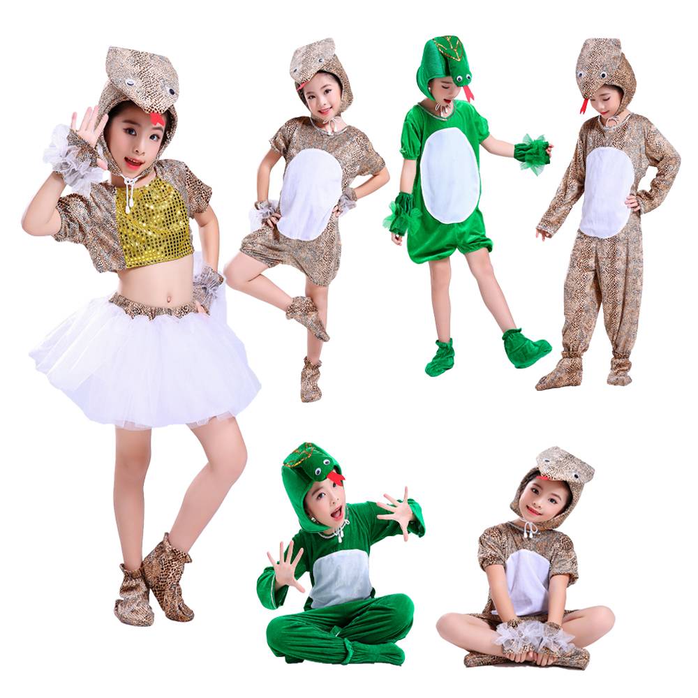 New Children's Animal Snake Performance Services Green Python Great Elephant Horse Monkey Pig, Cow, Duck, Duck, Mouse Tiger Lion Watch Service