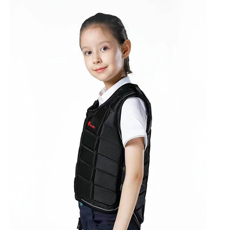 Horseback vests for adult boys and girls, riding gears, knighted clothing, safety protection against falling