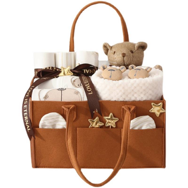 Newborn Birth Baby Gift Box Spring and Summer Clothing Set Pure Cotton Full Moon Products Men and Women Baby Meeting Gifts