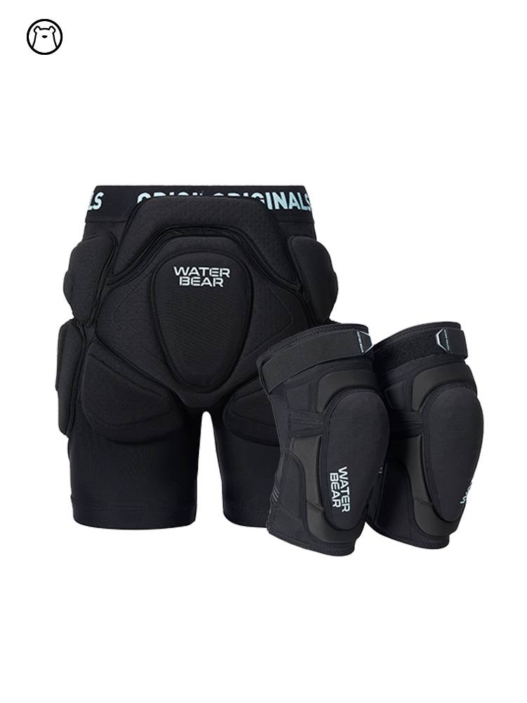 Goski Dogski New CE certified water bear ski protective anti -fall hip knee suite set