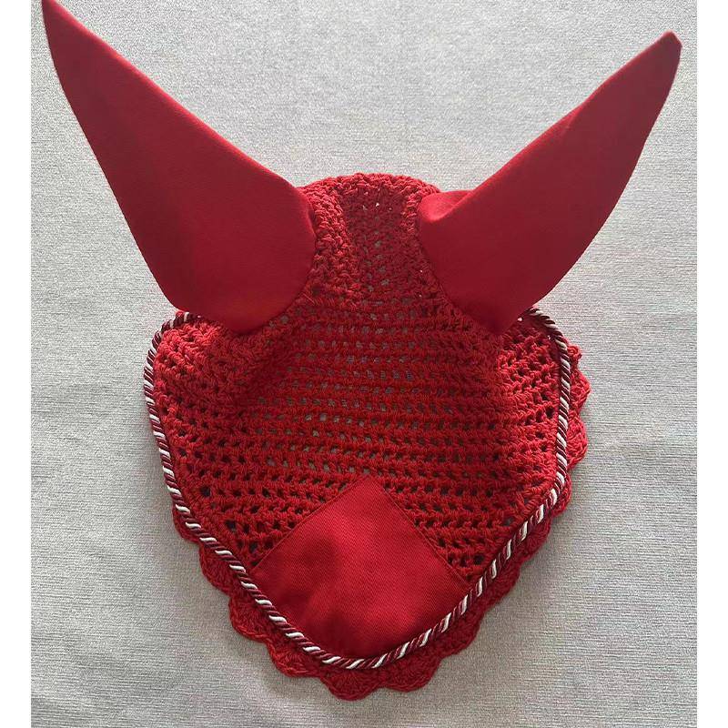 Red ear mask
