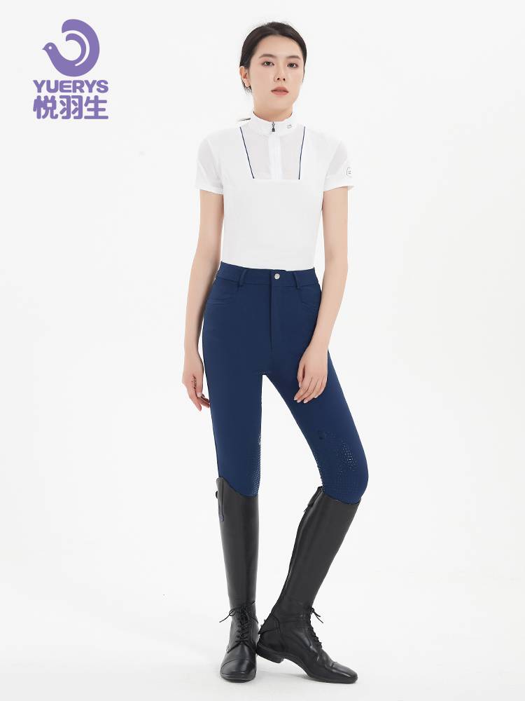 Yueyusheng Summer ultra -thin fast horse pants adult female equestrian pants woven professional competition horse riding equipment breathable