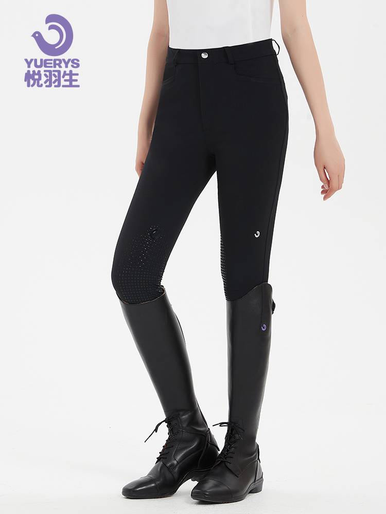 Yueyusheng Summer ultra -thin fast horse pants adult female equestrian pants woven professional competition horse riding equipment breathable