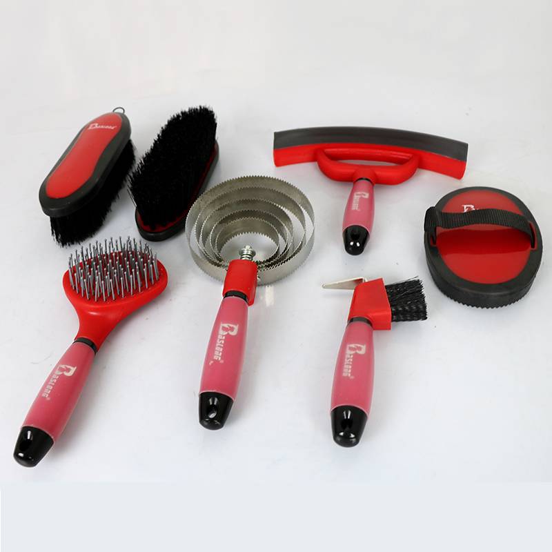 Eight -foot dragon quality silicone cleaning set horses clean horse house supplies washing horse brush horses cleaning set