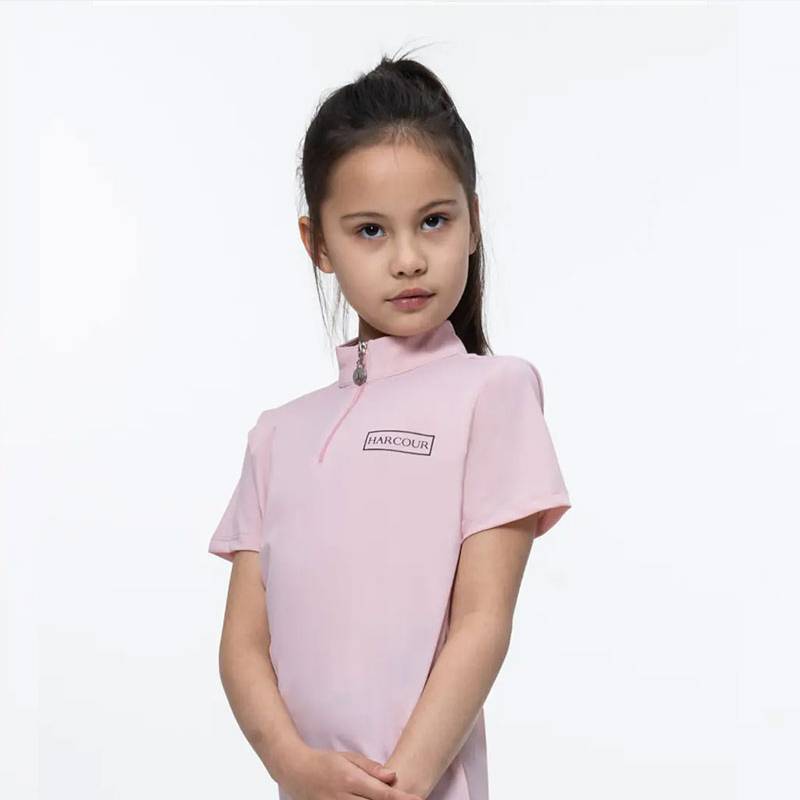 EARCOUR POLA Equestrian T-Shirts Male and Children Knight Server Short-sleeved Skin-pro-sweaty Equestnicism