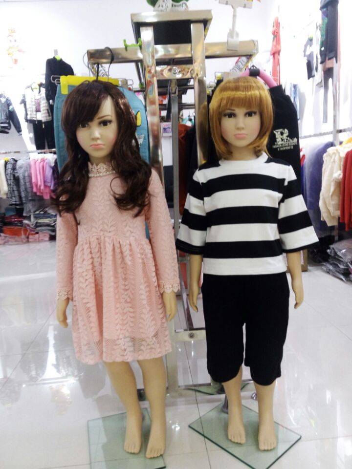 clothing store male and female model full body window fake model model wedding dress model shelf display props