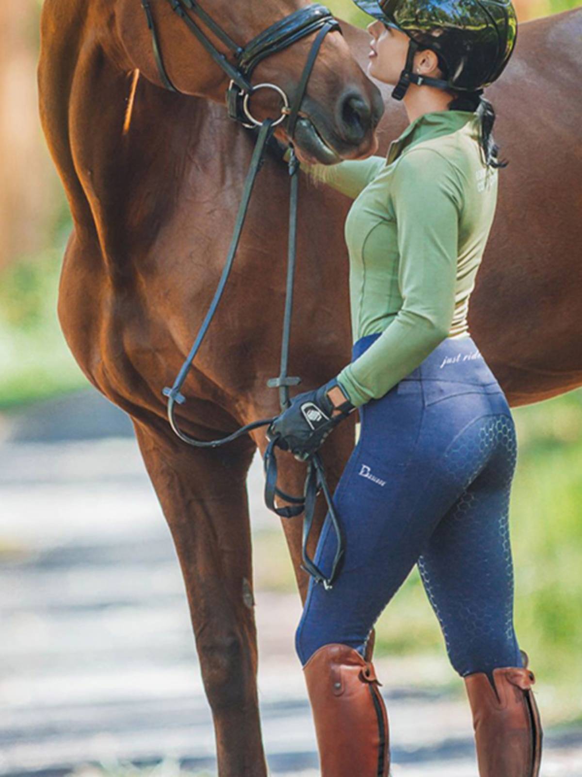 Children's summer fast dry silicon rubber ride pants equestrian horse pants white racing horseswagen pants rider pants ride for women