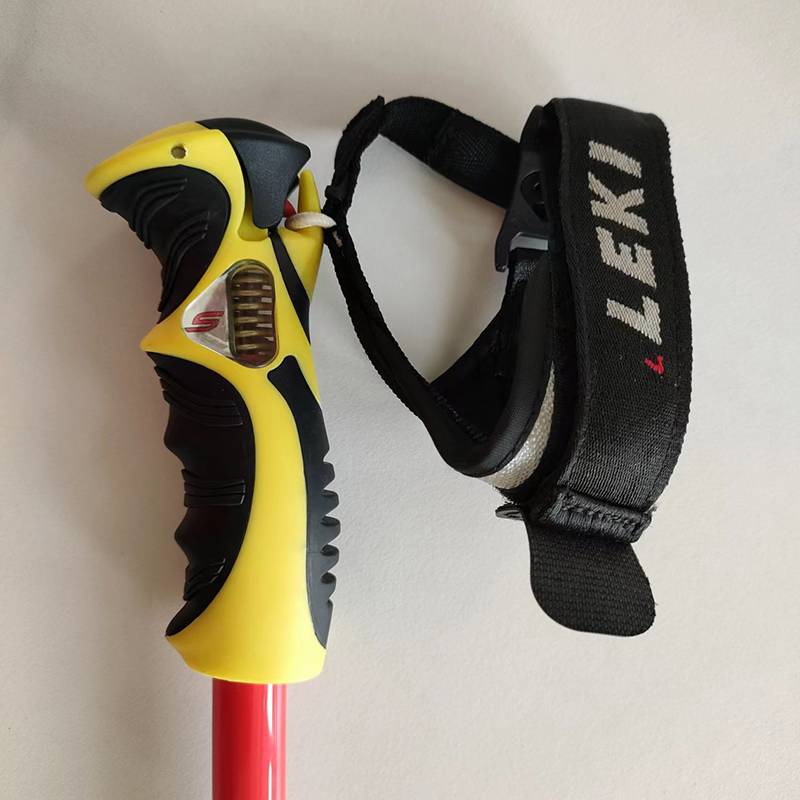 German leki carbon fiber double -board ski rod small turning outdoor sports nationwide