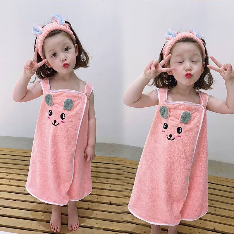 Child pink suitable for 8-15 years of age (without hair belt)