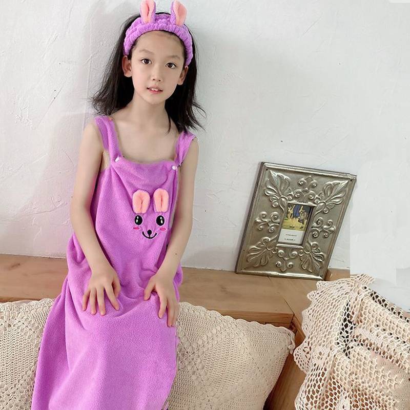 Children purple suitable for 8-15 years of age (without hair belts)