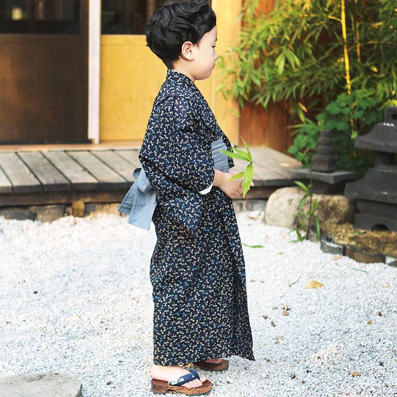 Spring and summer, Japanese children's kimono yukata boys Japanese -style yukata formal children's Chinese style Chinese style