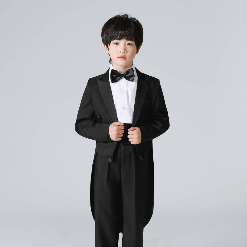 Children's Tyranian Performance Service Boy Got Set Little Flower Boy Prince Wedding Model Model Piano Competition Host
