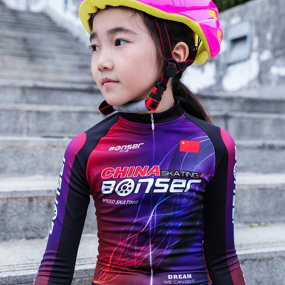 Children's Speed Shooting Long -sleeved Chain Shooting Short Sleeve Racing Server Adult Sunscreen Skating Clothing Men and Women Spot
