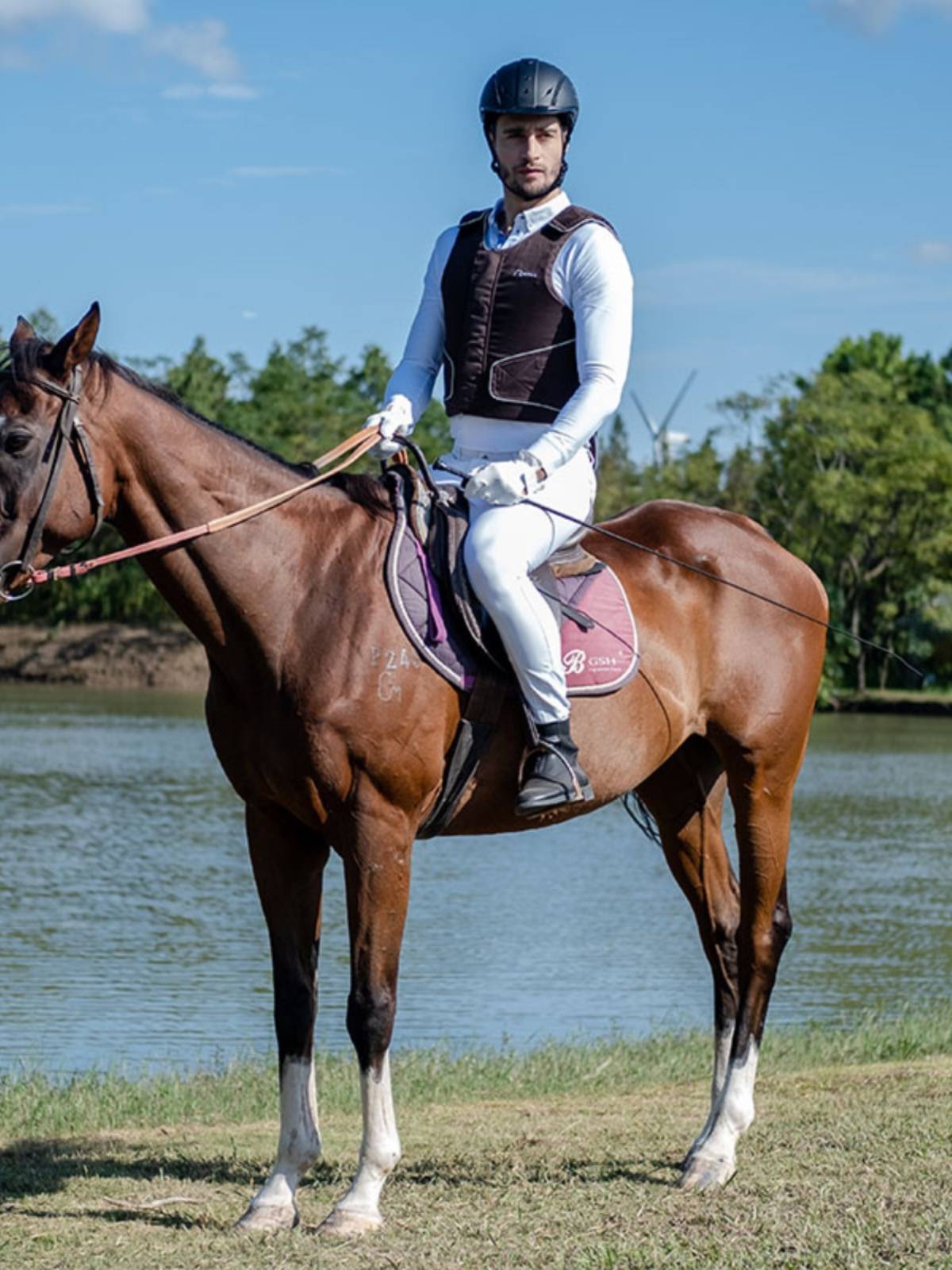 EPONA Equestrian Equipment Knight Armored Men's Equestrian Parcellash -Ambling Vests Riding Horse Safety Protective Clothing