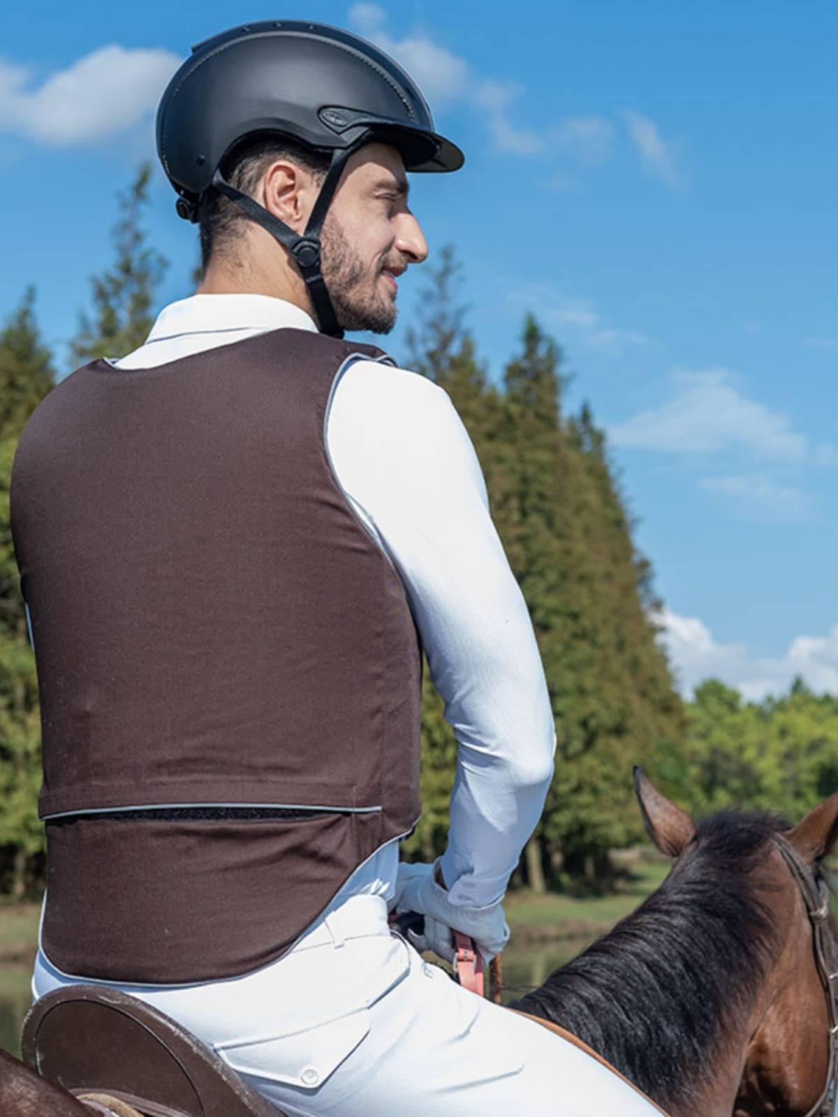 EPONA Equestrian Equipment Knight Armored Men's Equestrian Parcellash -Ambling Vests Riding Horse Safety Protective Clothing