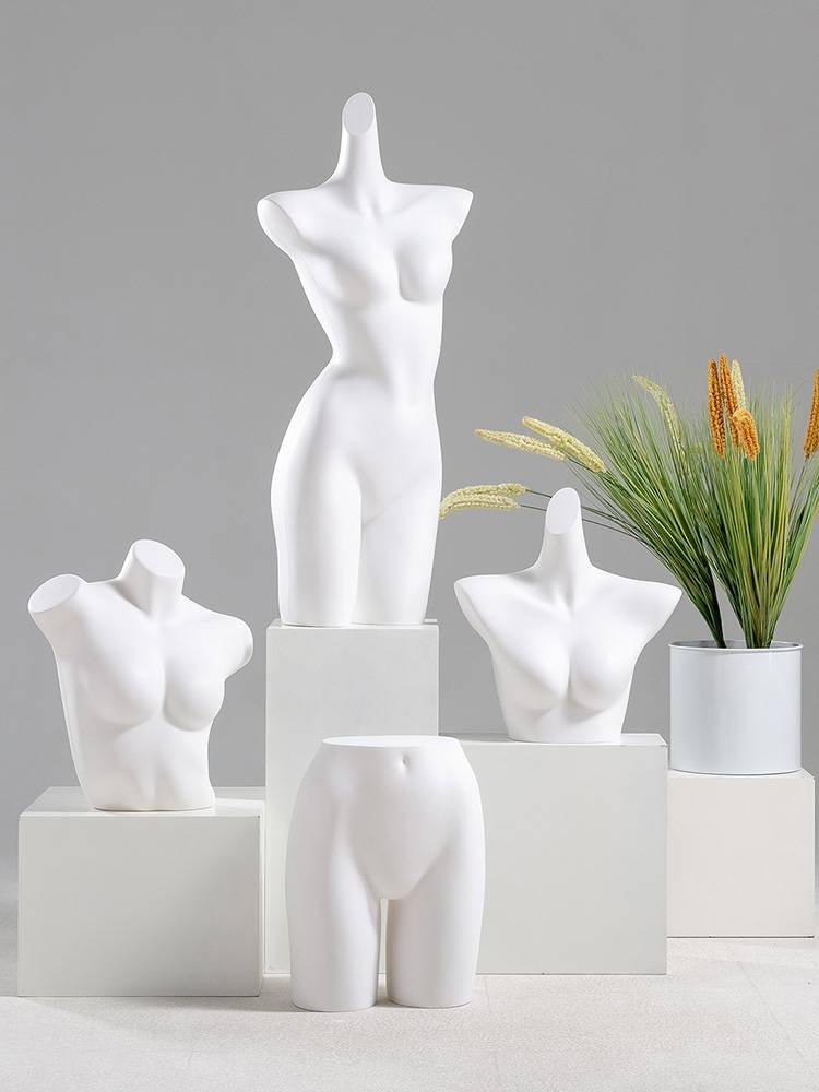 Underwear models with female half -bodies brackets Men's underwear model frame fake human window display display rack