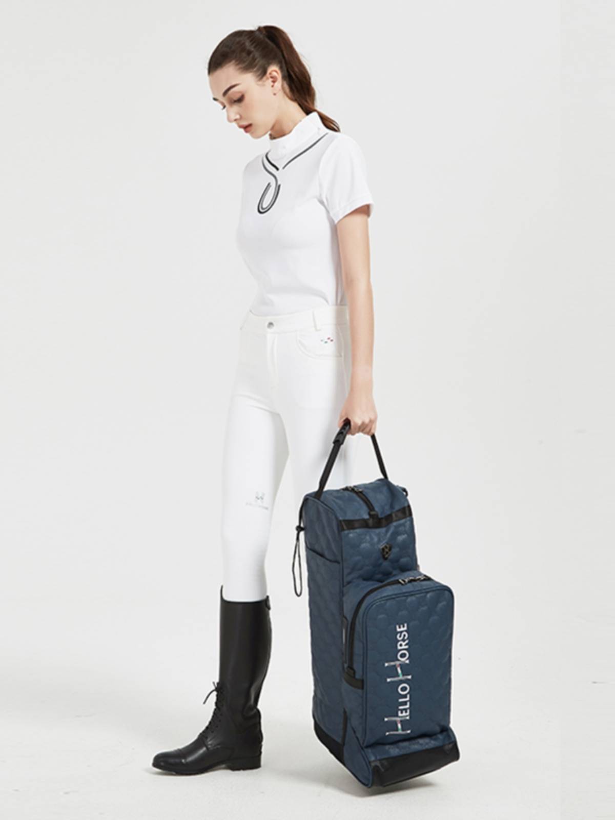 Hello Horse Equestrian Baldle Boot Helper Base Equestnically Bag Knights Bags Men's Portable Large Capacity