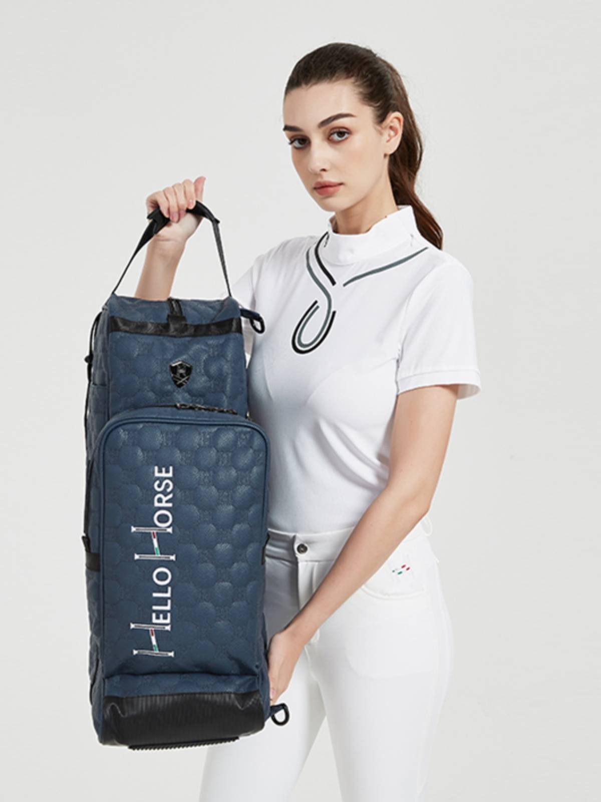 Hello Horse Equestrian Baldle Boot Helper Base Equestnically Bag Knights Bags Men's Portable Large Capacity