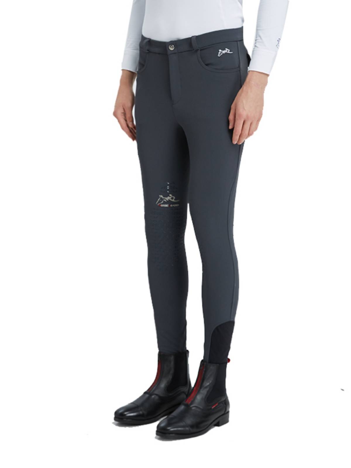 Silicon glue riding pants four seasons male wear -resistant training competition Knights pick -up equestrian equipment suit