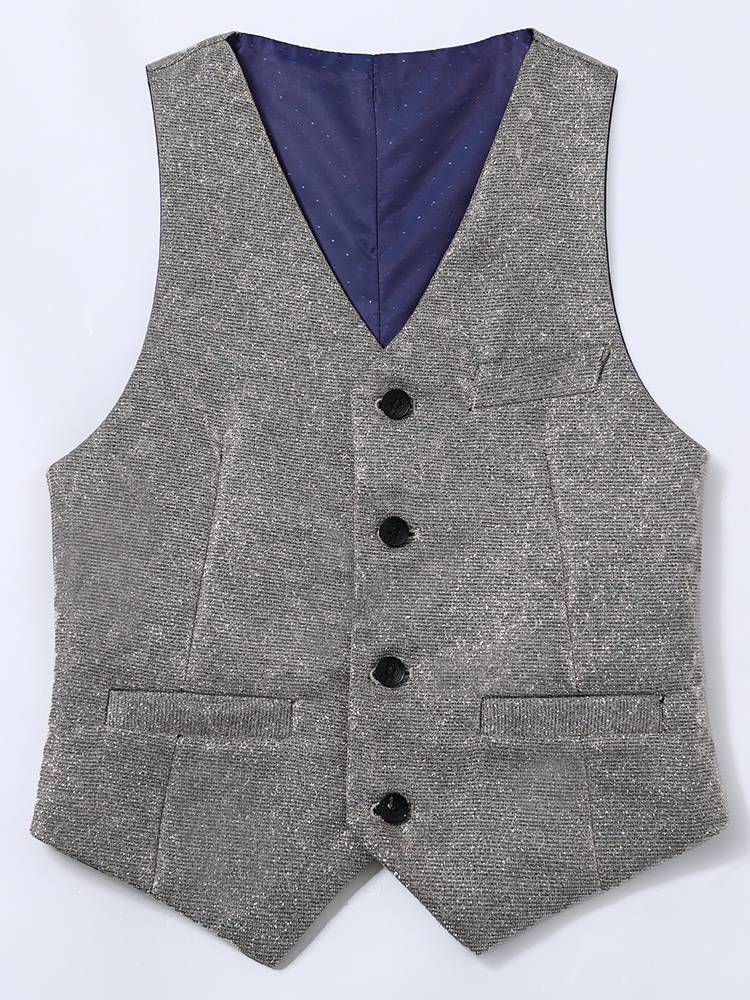 Boys vest sets handsome British children's small suit show piano performance service Zhongda children host dress