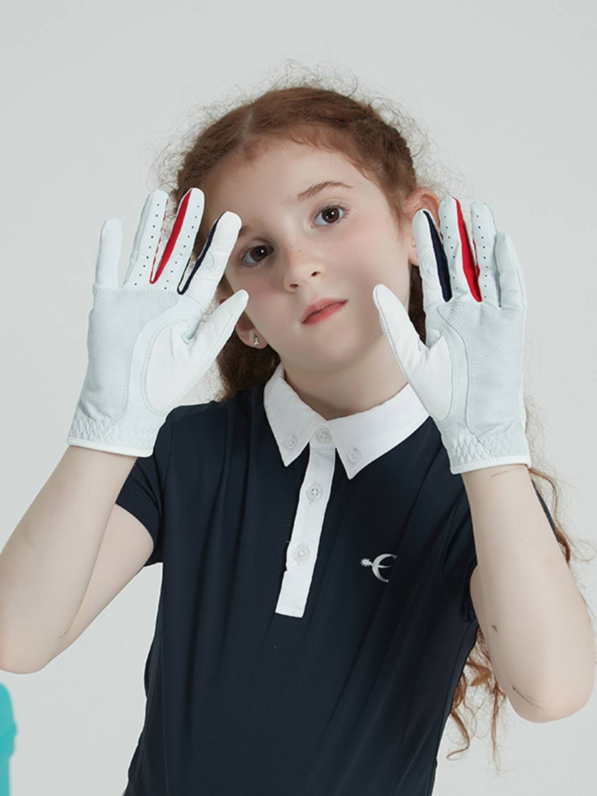 EPONA sheepskin gloves adults, boys, children, and children, the same equestrian glove competition training equipment