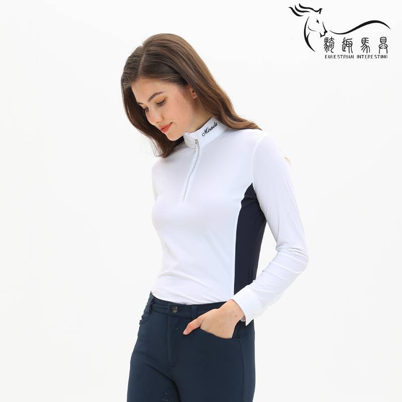 A LONG-SLEEVE SHIRT, A SUMMER SUN-PROOF HORSE TRAINING KIT WITH A NICE AIR-FREIGHT-DRY KNIGHT T-SHIRT