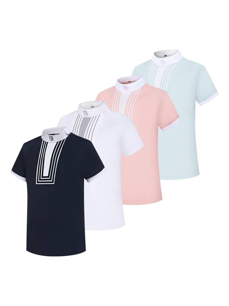New Children's Equestrian T -shirt Adult Children's Horse Equestyls Short -sleeved Clothing Summer Clothing 128