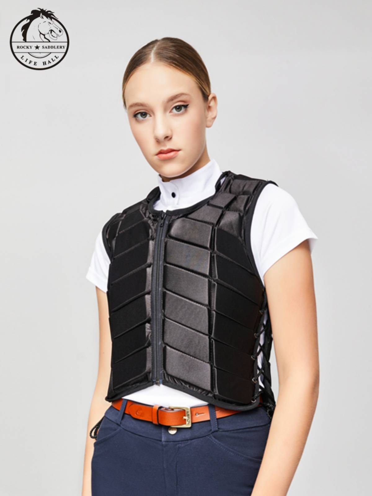 Cavassion Equestrian Protective Vest Equestrian Armor 3D Follow -up Riding Motors 8108001