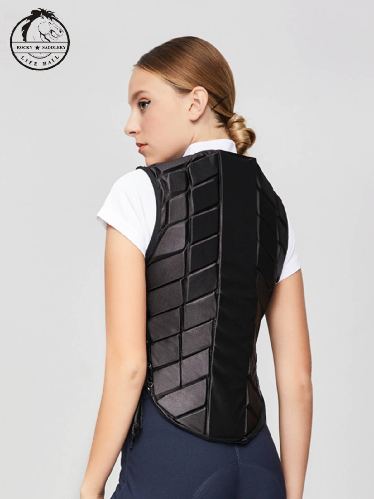 Cavassion Equestrian Protective Vest Equestrian Armor 3D Follow -up Riding Motors 8108001
