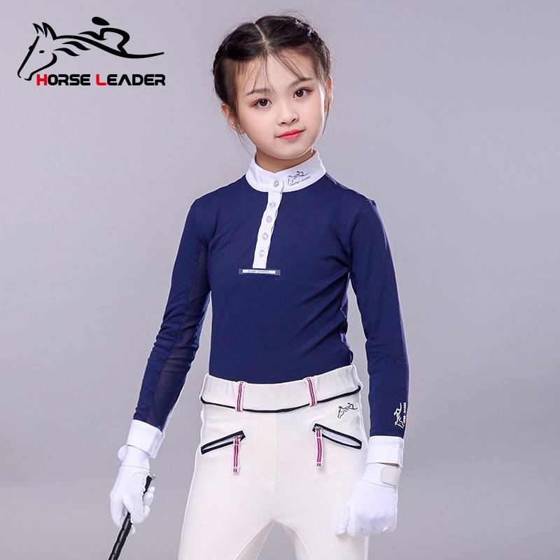 horseLeader Child Equestrian T -shirt T -shirt T -shirt T -shirt Women's Equestrian Equelia Male