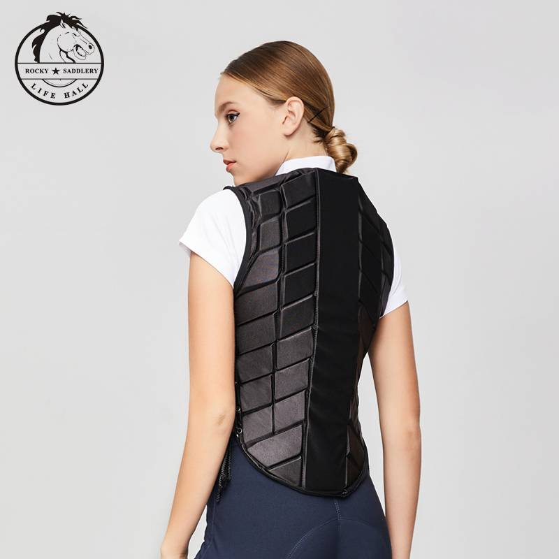 Adult Equestrian Protective Vest Face Armor Armor Men's Adult Knight Riding Protection Equipment Equestrian Clothing
