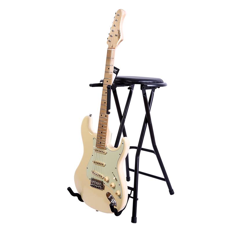 Qi Cai Playing Stool Guitar Single Singing Exercise Putcuting the Chair Folk Ballad Sanhe One Folding Foot Piano Stool