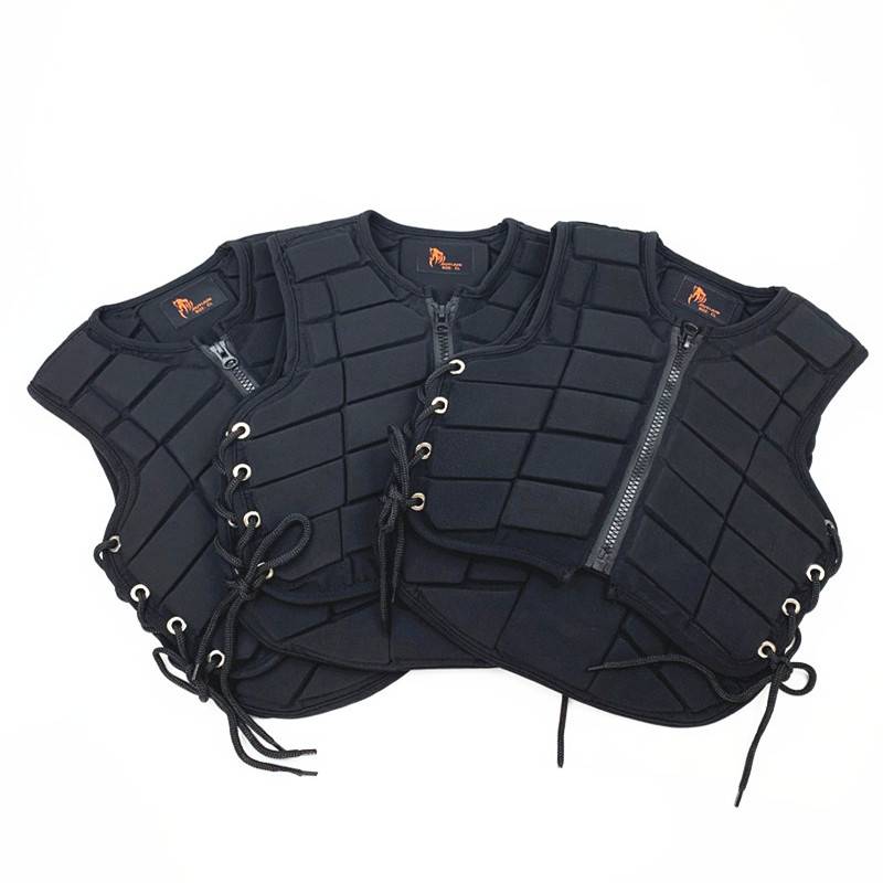 Professional equestrian vest armor protective cloth
