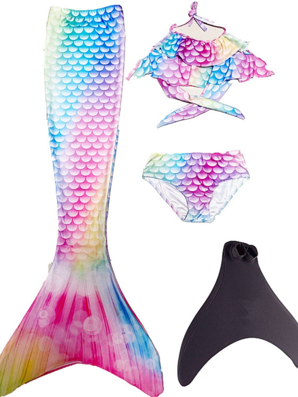 New Mermaid Mermarket Performance Swimwear Girl Alice Children Princess Bikini Performance Photography Hot Spring Swimsuit