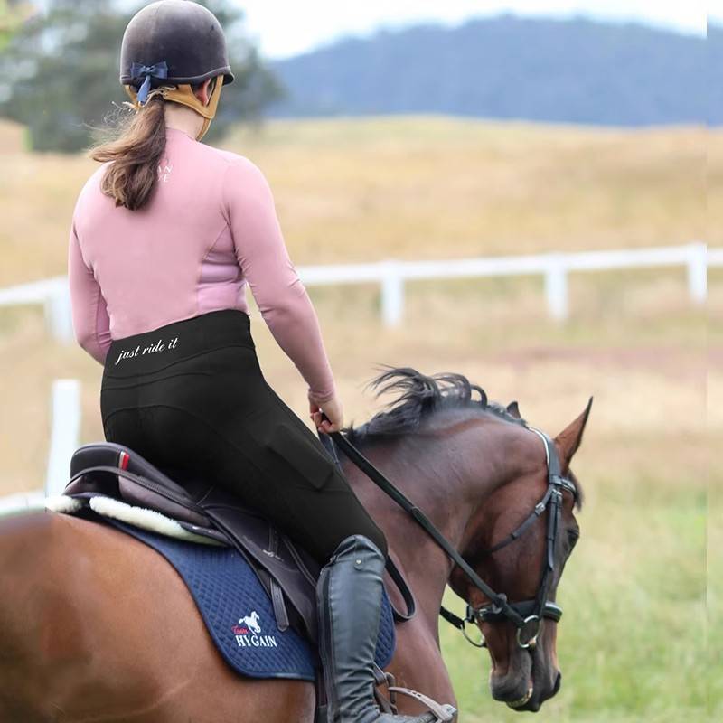 Silicone Equestrian Pants Breath Spring and Summer Riding Pants High -waisted Men's Women's Equestrian Pants Knight Equipment