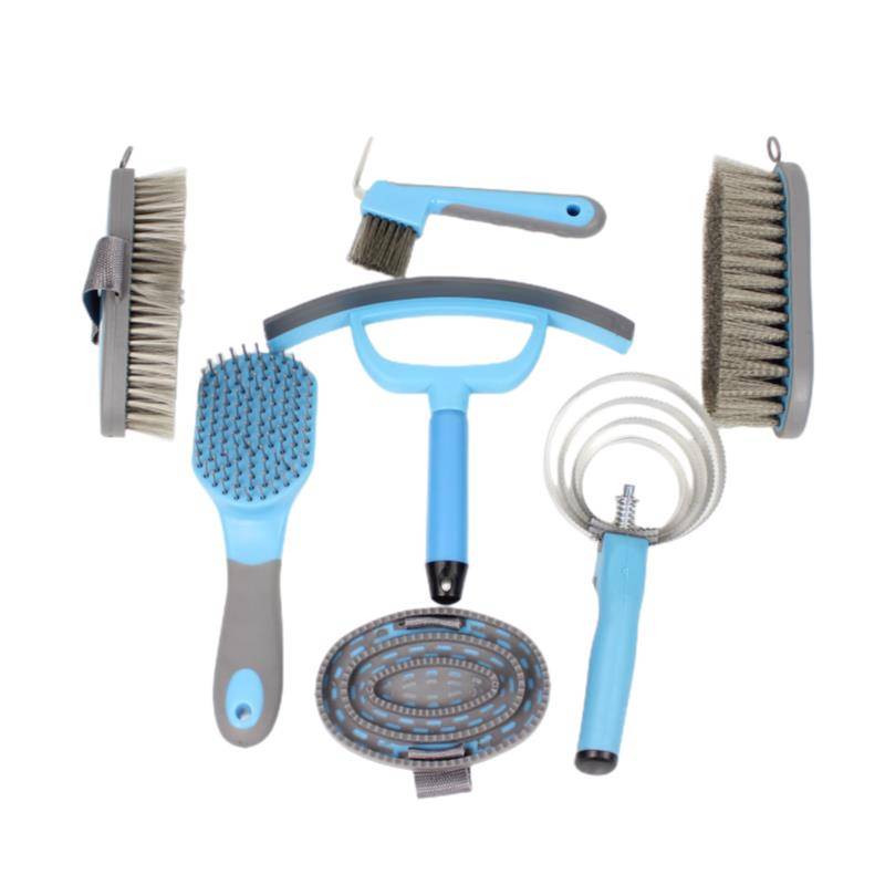 New equestrian brushing tool set Horse house washing horse equipment and supplies box care horse brush massage brush scratching