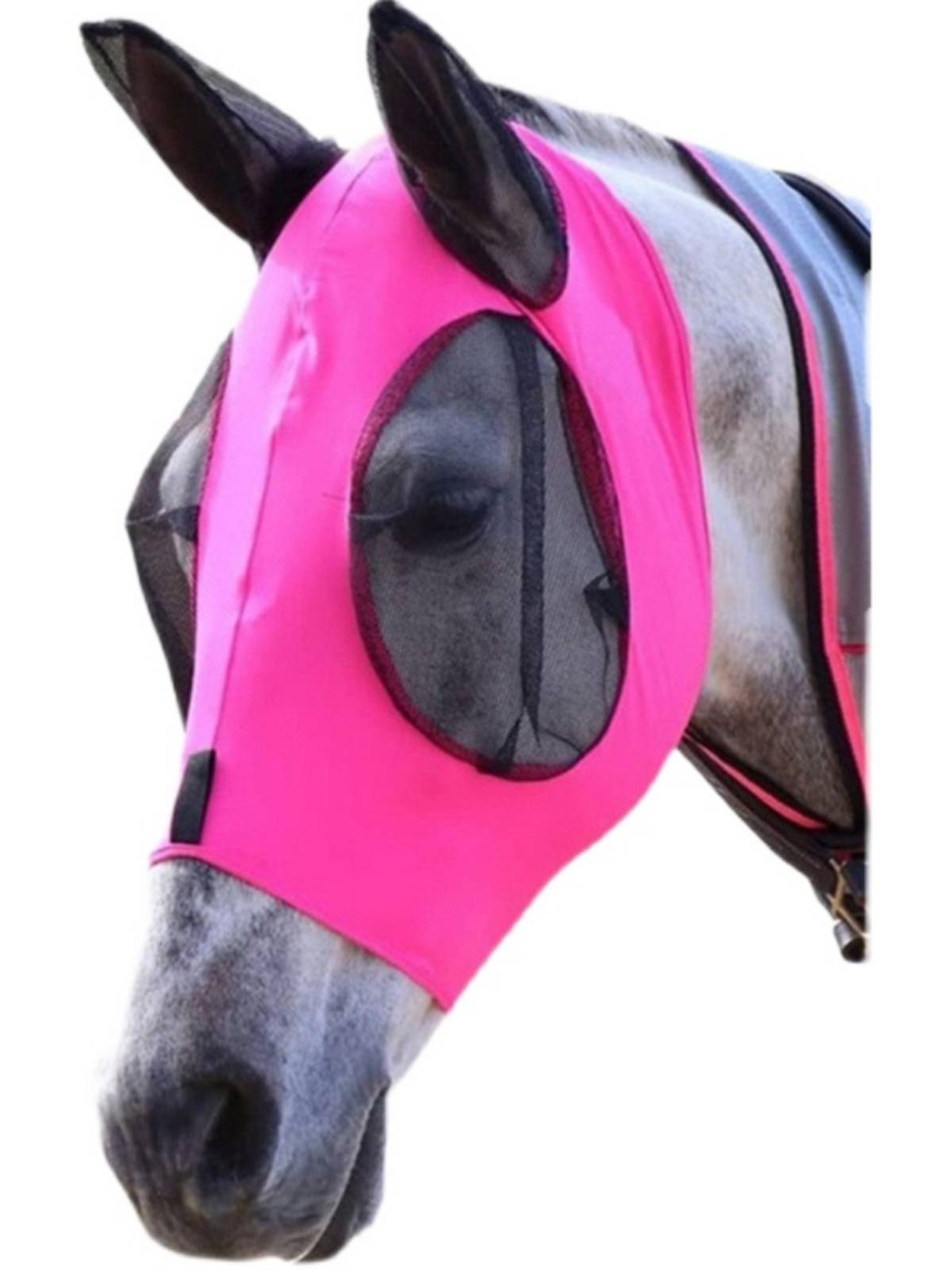 The new anti -mosquito horsethrine face -breathable horse mask horses and horses mask equestrian supplies horse horses