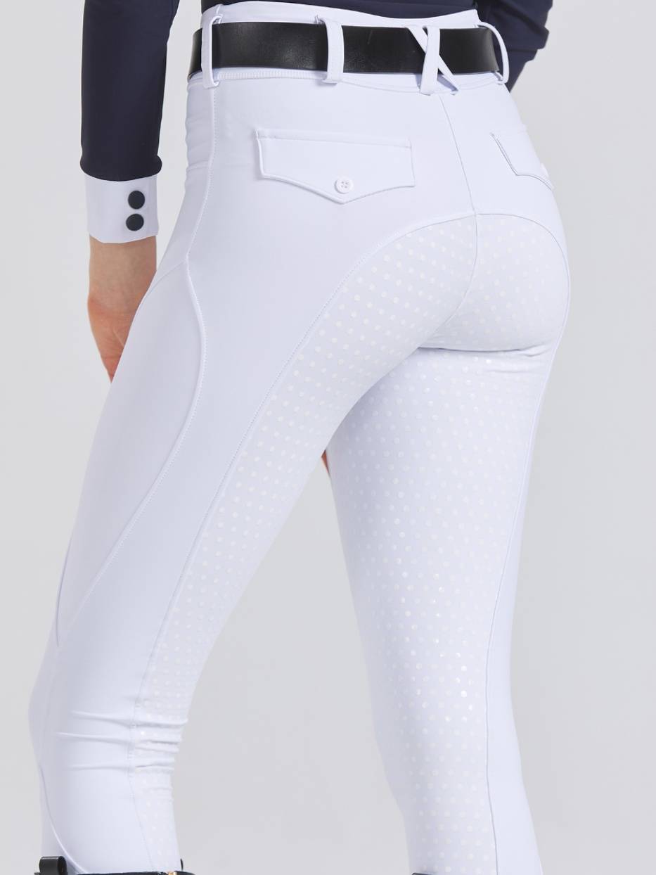 Professional -grade horse pants riding pants men and women all silicone pants pants four seasons wear -resistant anti -slip riding pants silicon jeue pants
