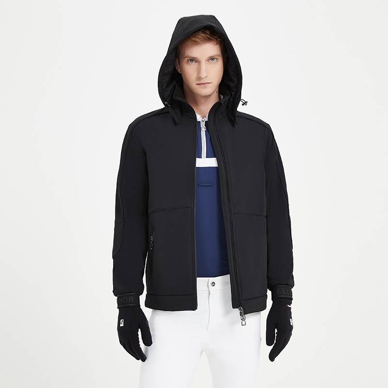 Hello Horse Winter Equestrian Wind Wind Men's Equipment Equipment Horse Equipment Training Server Jacket