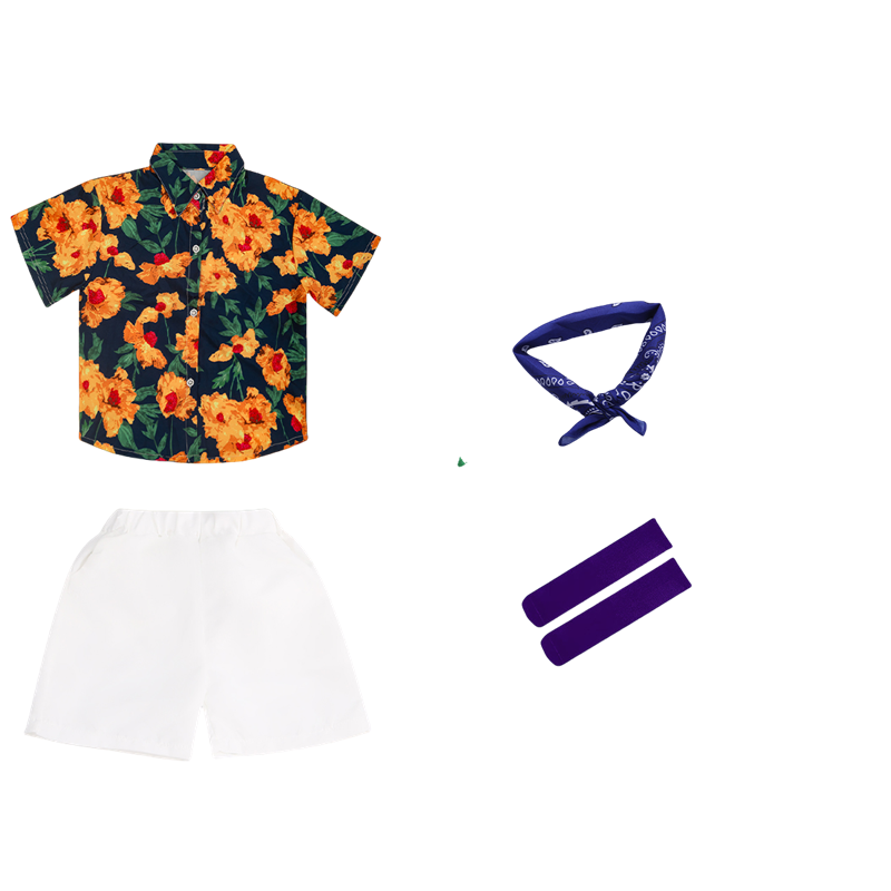 Black-to-shell shirt + pants kit + 2 accessories