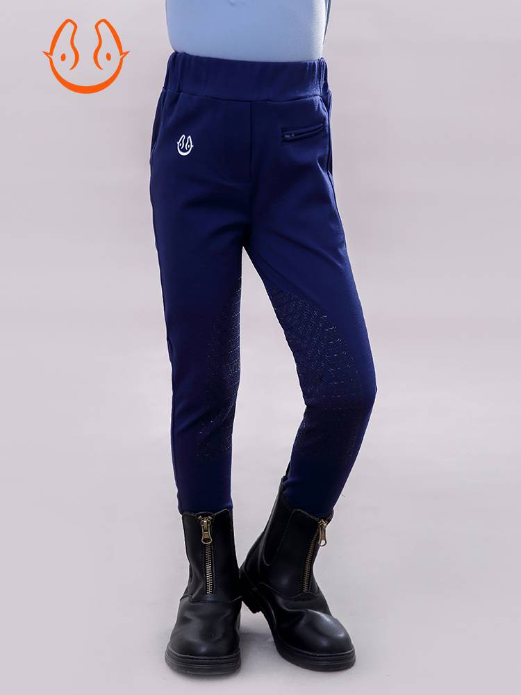 Yuema Huiga Equestrian Pants Children's Autumn and Winter Horse Riding Pants Spring Wind and Warm Equestrian Equestnia Equestnically Equipment Equipment