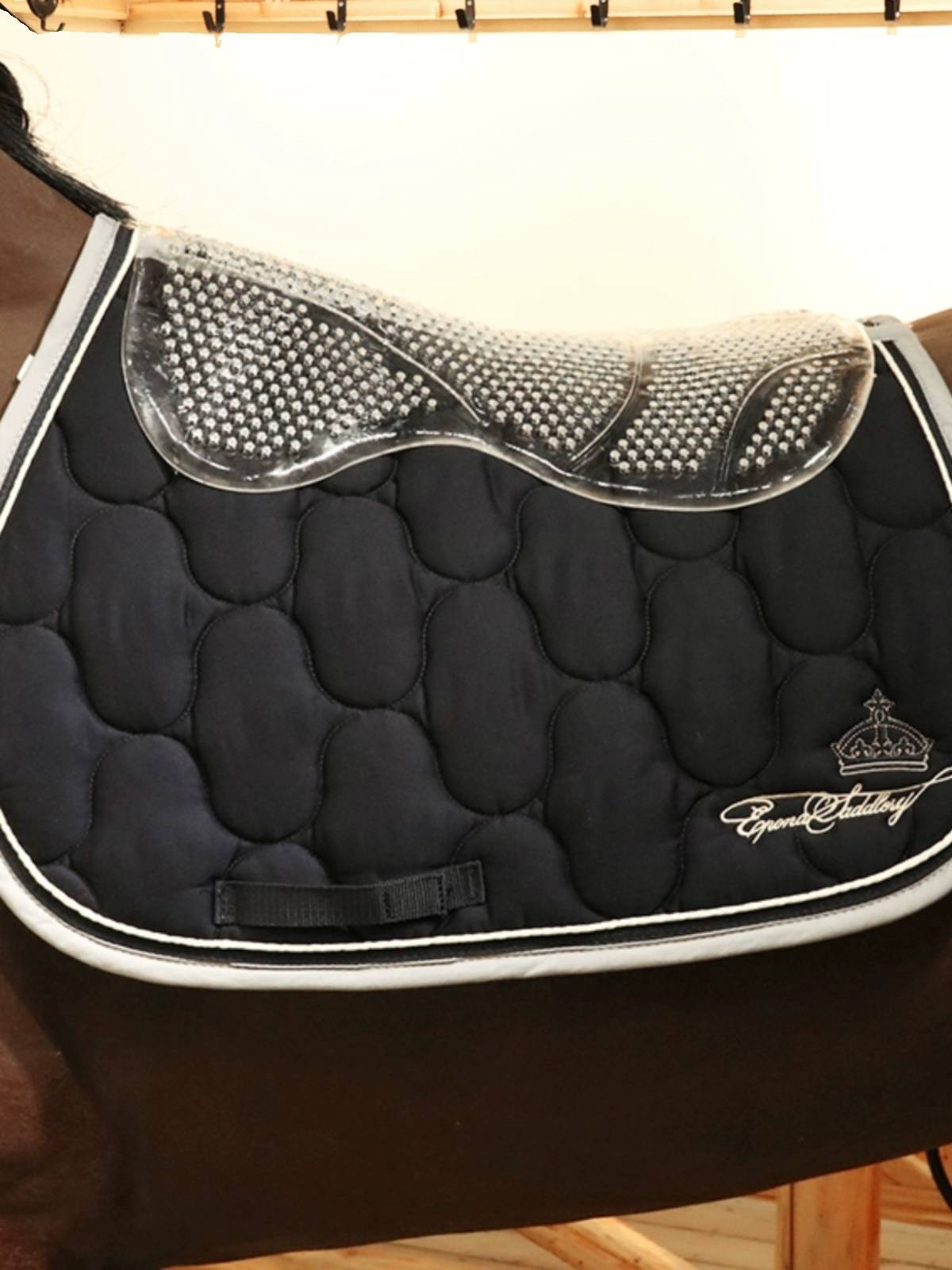 EPONA silicone pad horses saddle pad equestrian shock reduction pad balance pad horses horses equipment equestrian sports