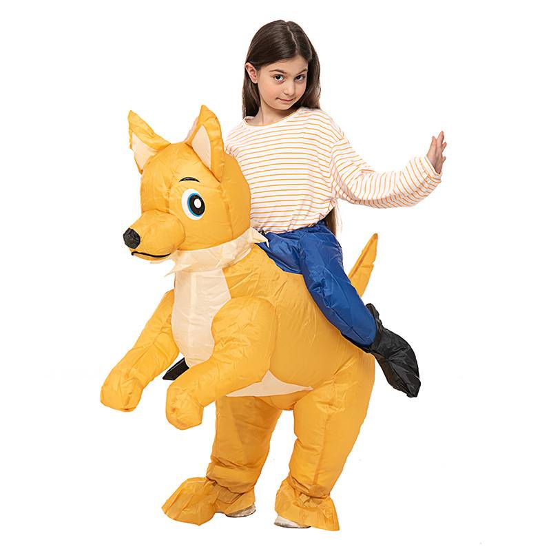 Douyin same net red children's festival three -dimensional mount dinosaur inflatable, fire birds, space, Tianma, puzzled clothing
