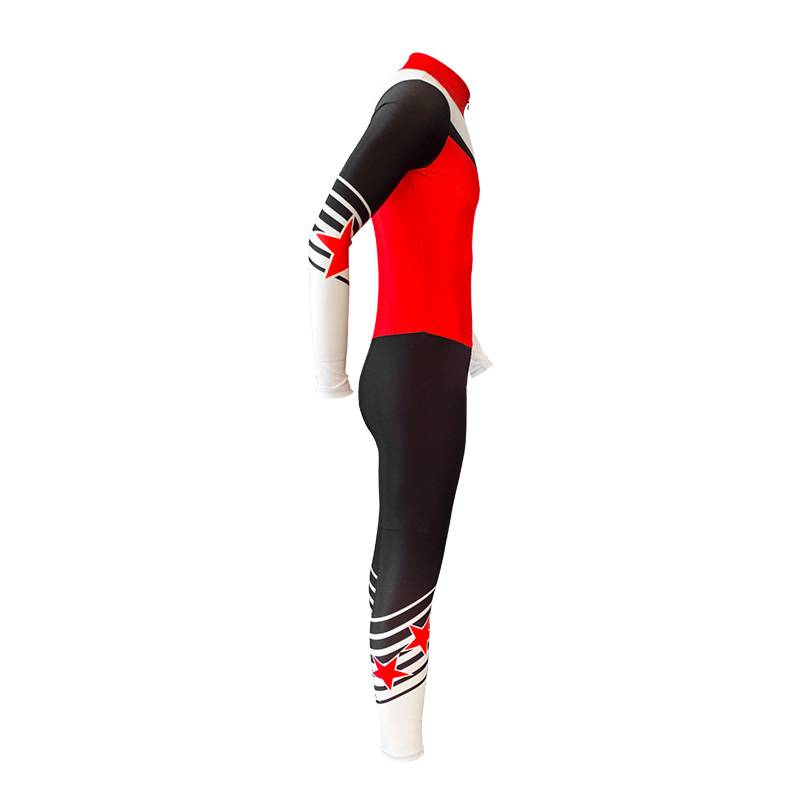Children's adult long training connecting body speed skating clothing skating clothing wheel skating uniform short track speed skating big lane spot special offer