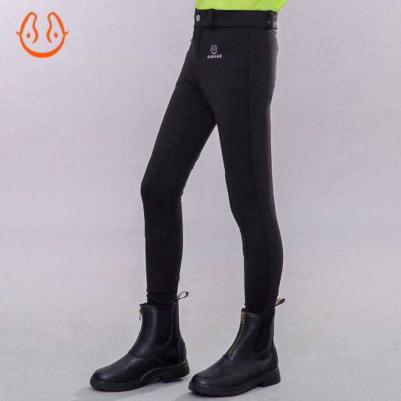 Children's equestrian equipment comfortable wear -resistant equestrian horses pants men's summer riding pants women's horse riding clothing set men