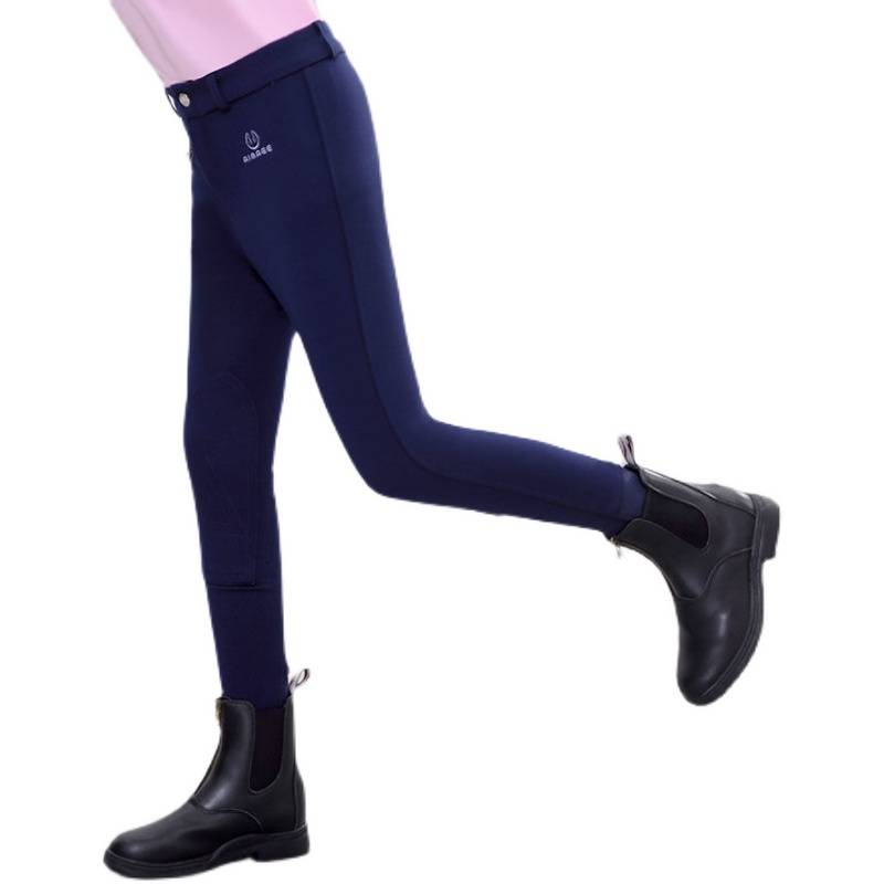 Children's equestrian equipment comfortable wear -resistant equestrian horses pants men's summer riding pants women's horse riding clothing set men